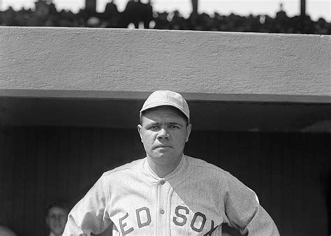 Babe Ruth With The Red Sox