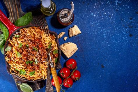 Premium Photo Bolognese Spaghetti Pasta