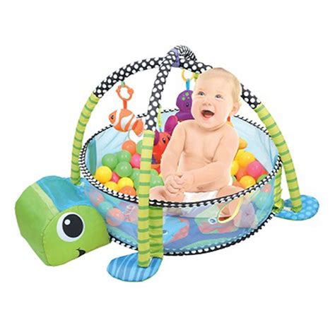 Piscina de Bolinhas Acolchoada Tartaruga CC9600 Dorémi Brinquedos