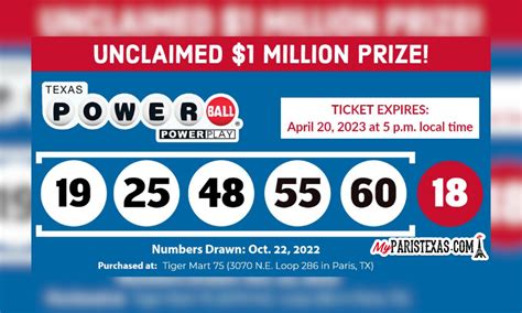 Unclaimed 1 Million Winning Powerball Ticket Set To Expire April 20