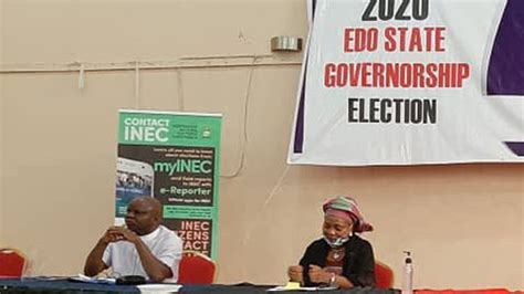 Edo Governorship Election Inec Presents Voters Register To 14 Parties