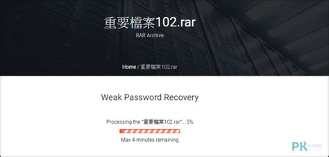 Lostmypass線上破解rar、zip解壓縮密碼，解開被加密的檔案