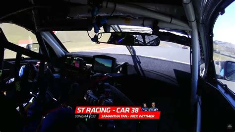 BMW M4 GT3 Onboard 38 ST Racing GT World Challenge America At