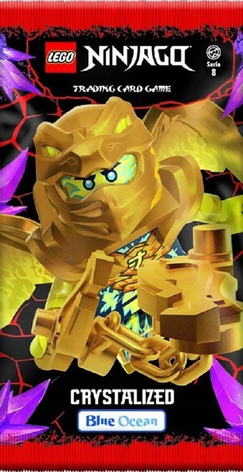 Karty Lego Ninjago Crystalized Seria Saszetek