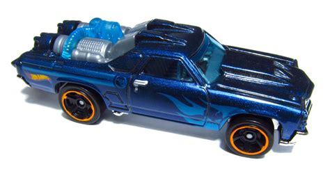 Custom El Camino Color Azul De Hot Wheels De En Mercado Libre