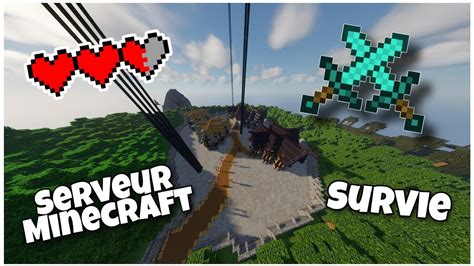 JE CRÉE MON PROPRE SERVEUR MINECRAFT SURVIE PvP Venez nombreux