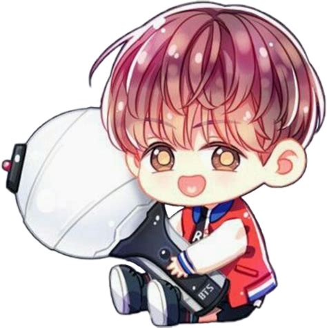 Bts Rm Sticker Bts Jin Chibi Kawaii Cartoon Clipart K Pop Ji