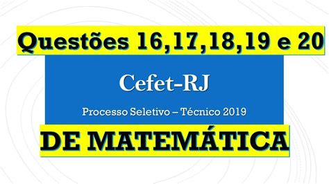 Provas Anteriores Da Cefet Rj - Provas Anteriores Da Cefet Rj - ZULEDU