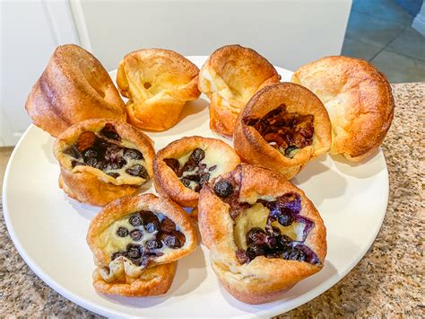 Tales Of The Flowers National Blueberry Popover Day March 10th