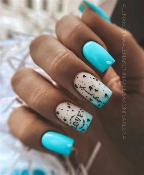 Turquoise Teal Nails For A Refreshing Manicure Turquoise Nails