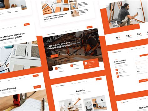 Constructor X Construction Html Responsive Website Template