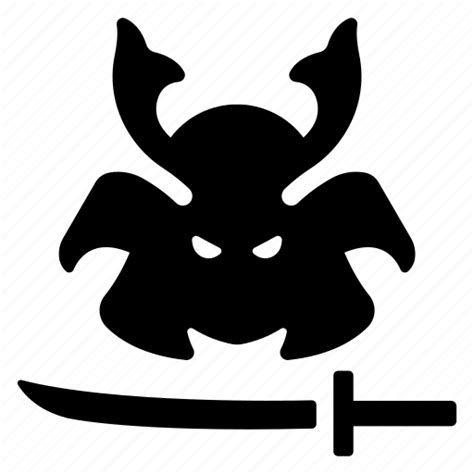 Japan Japanese Katana Samurai Sword Warrior Weapon Icon