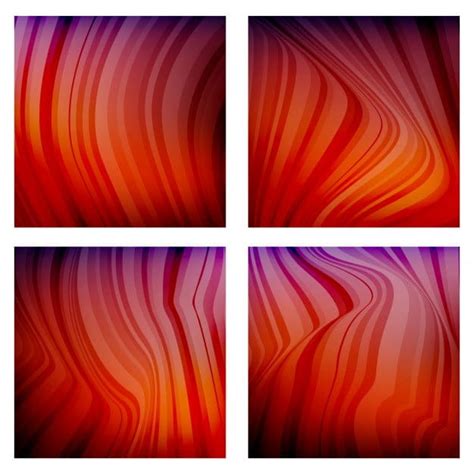 Abstract Background Set With Shiny Lines Eps Vector Uidownload