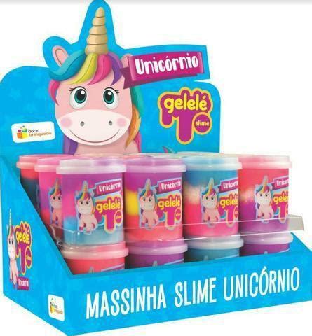 Slime Gelelé Pote Unicórnio 152g Doce Brinquedo Unidade Slime