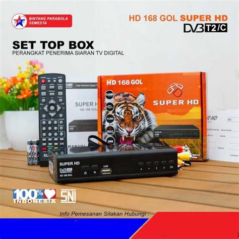 Jual Stb Dvbt Super Hd Gol Tv Digital Set Top Box Di Seller