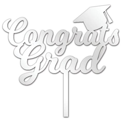 Congrats Grad Script Topper PARTYLAND MONTERREY