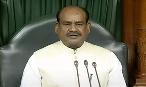 Speaker Om Birla Said On The Lapse In Security Of Lok Sabha लोकसभा की