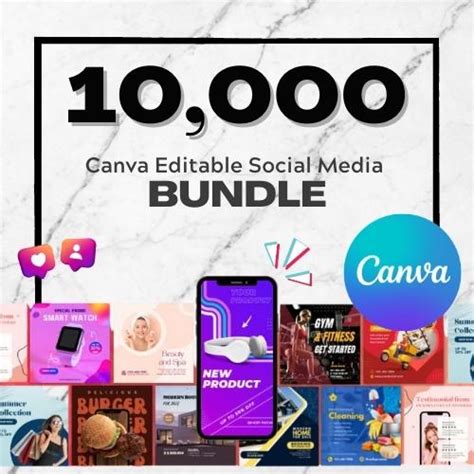 Ultimate Canva Template Bundle 10 000 High Quality Templates