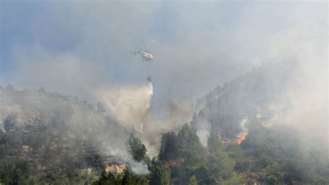 El Incendio De Vall D Ebo Evoluciona De Forma Favorable Tras Calcinar