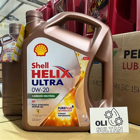 Jual SHELL HELIX ULTRA SAE 0W 20 4L ORIGINAL OLI MOBIL SHELL Shopee