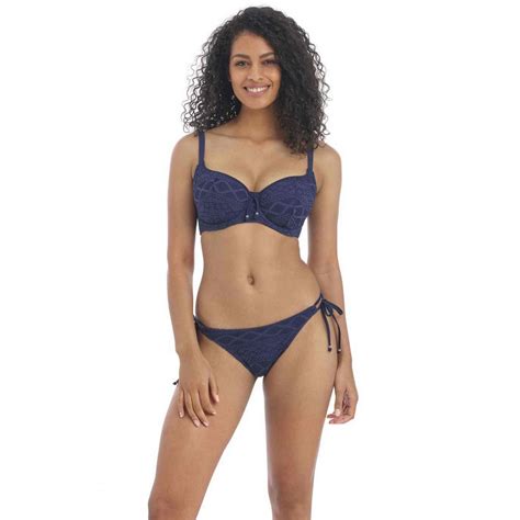 Culotte De Bain Nouettes Bleue Sundance En Nylon Freya Maillots Fitancy