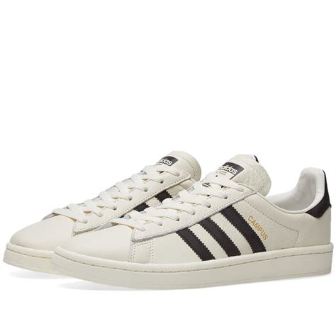 Adidas Campus White, Black & Cream | END. (AT)