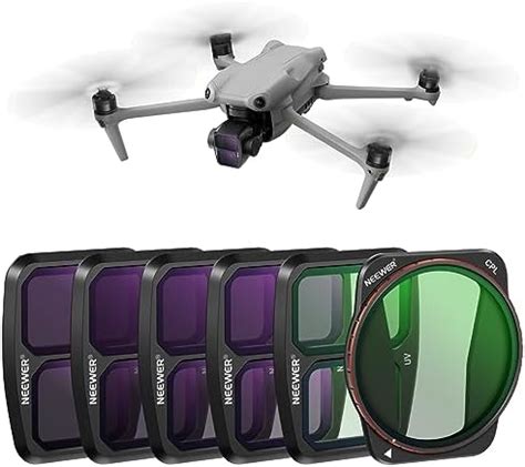 Neewer ND CPL Juego De Filtros UV Compatibles Con Dji Air 3 Paquete