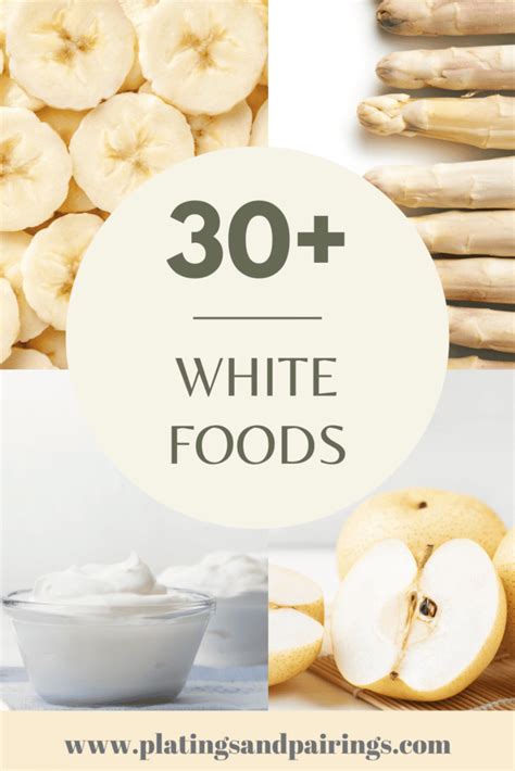 30 White Foods For A Party Healthy And Delicious Platings Pairings