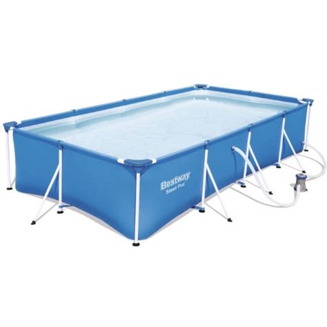 Piscina Fuori Terra Rettangolare X X Mt Con Pompa Bestway