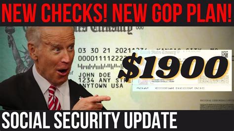 1900 Payments New Gop Social Security Plan Herns Fix Ssi Ssdi