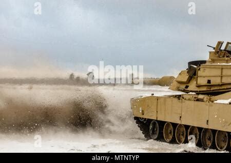 An M A Main Battle Tank Belonging To The Rd Battalion Th Armor