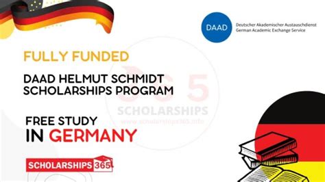 Daad Helmut Schmidt Scholarships Program 2024 In Germany Fully Funded