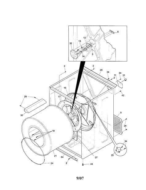 Kenmore Dryer Parts Diagram Old Dryer