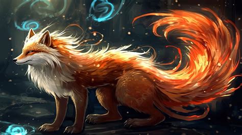 Top More Than 72 Nine Tailed Fox Wallpapers Latest In Cdgdbentre