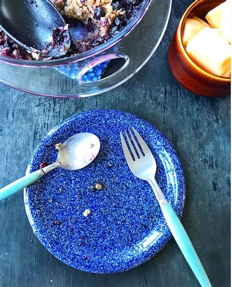 Blueberry Baked Oatmeal {vegan And Gluten Free} E2 Bakes Brooklyn