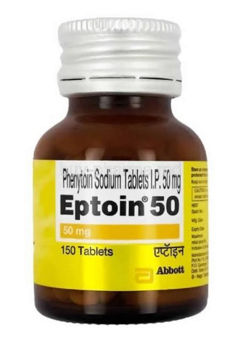 50mg Eptoin Phenytoin Sodium Tablet At Rs 124 32 Box In Faridabad ID