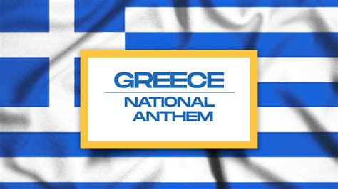 Greece S National Anthem Learn The Words In Greek And English Youtube Music