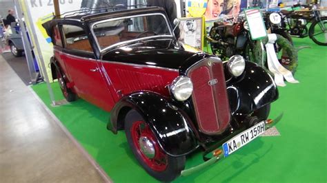 Dkw F Front Luxus Cabriolet Exterior And Interior Retro