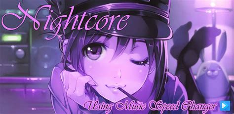 Making Nightcore using Music Speed Changer — Music Speed Changer App