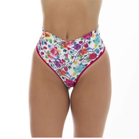 Kit Calcinha C S Alto Modeladora Tanga Fio Duplo Cintura Alta Lingerie Feminina Confort Vel