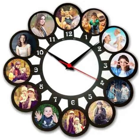 Photo Frame Wall Clock Outlet Dakora Co