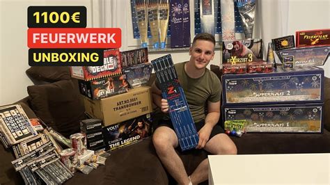 Xxl Silvester Feuerwerk Unboxing Beisel Pyrotechnik Youtube