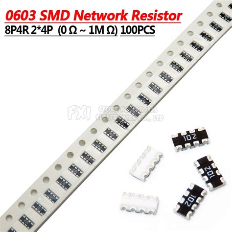 Pcs P R P Network Resistor Smd Array R K R