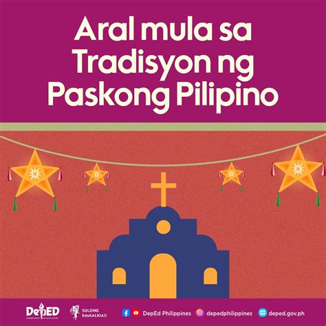 DepEd On Twitter Ang Pasko Ay Hindi Lamang Tungkol Sa Pagdiriwang Ng