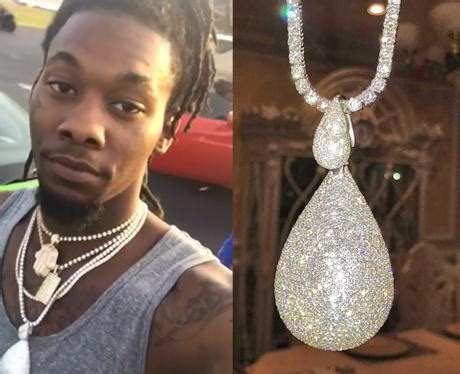 Offset's Teardrop Chain - Bling Kings 2017 - The 7 Most Outrageously Bold Chains... - Capital