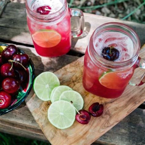 Cherry Limeade Margaritas Muy Bueno