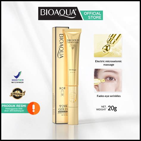 Jual BIOAQUA 24K Gold Purrifying Eye Cream 20g Indonesia Shopee Indonesia