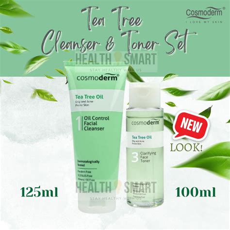 Cosmoderm Tea Tree Oil Anti Acne Basic Set Cosmoderm Tea Tree Oil