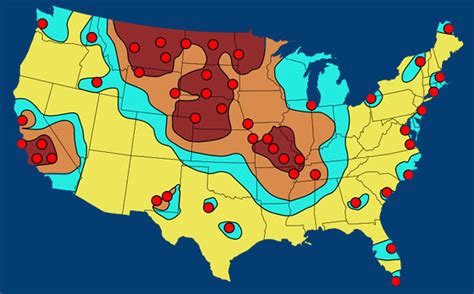 Us Nuclear Target Map