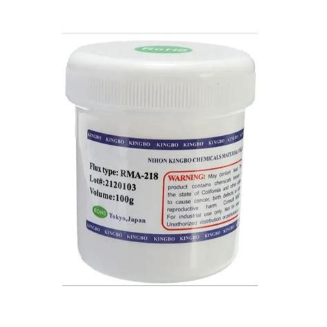 BABATOOLS RMA 218 New Kingbo 100G Bga Soldering Flux Solder Paste